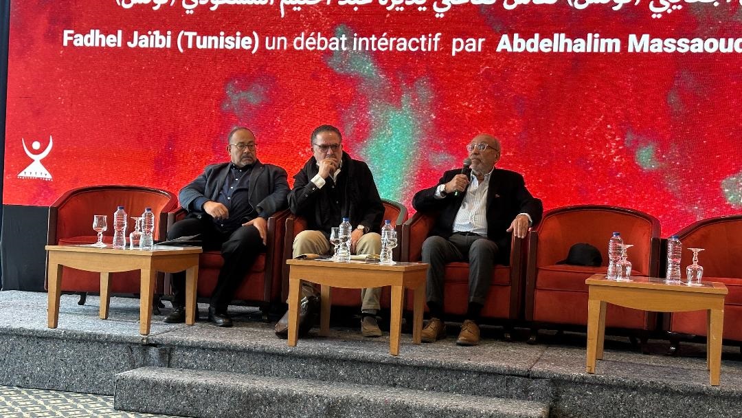 في منتدى أيام قرطاج المسرحية.. المسرح يغير أم لا يغير؟..   شهادتان لصوتين يمثلان جيلين وتجربتين مختلفين.. الفاضل الجعايبي ولطيفة أحرار في منتدى أيام قرطاج المسرحية 